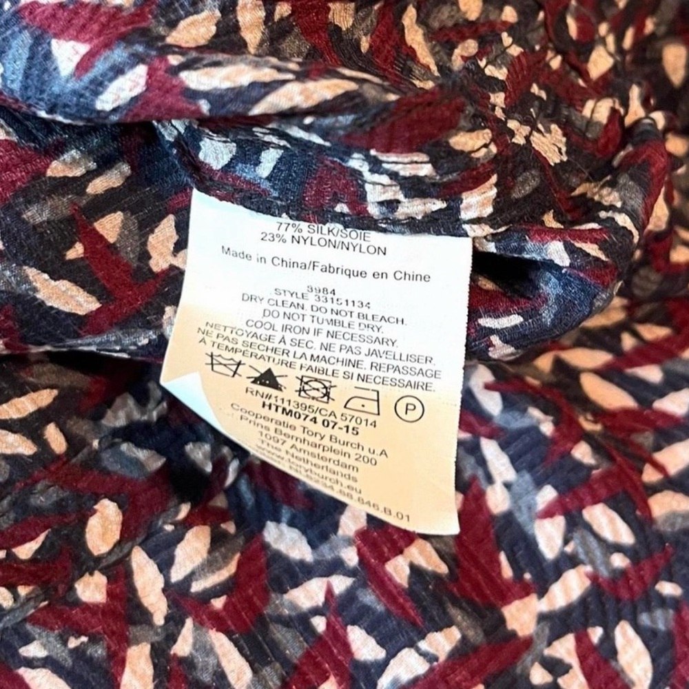 Tory Burch Silk Blend Tunic (Size 10) - Picture 5 of 7